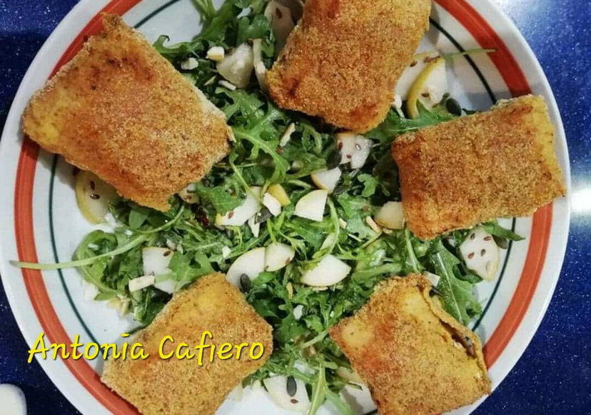 Fagottini di ricotta panata, fritti in friggitrice ad aria. Scopri la ricetta preview