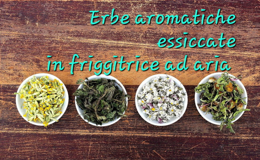 Essiccare le erbe aromatiche in friggitrice ad aria, il metodo velocissimo preview