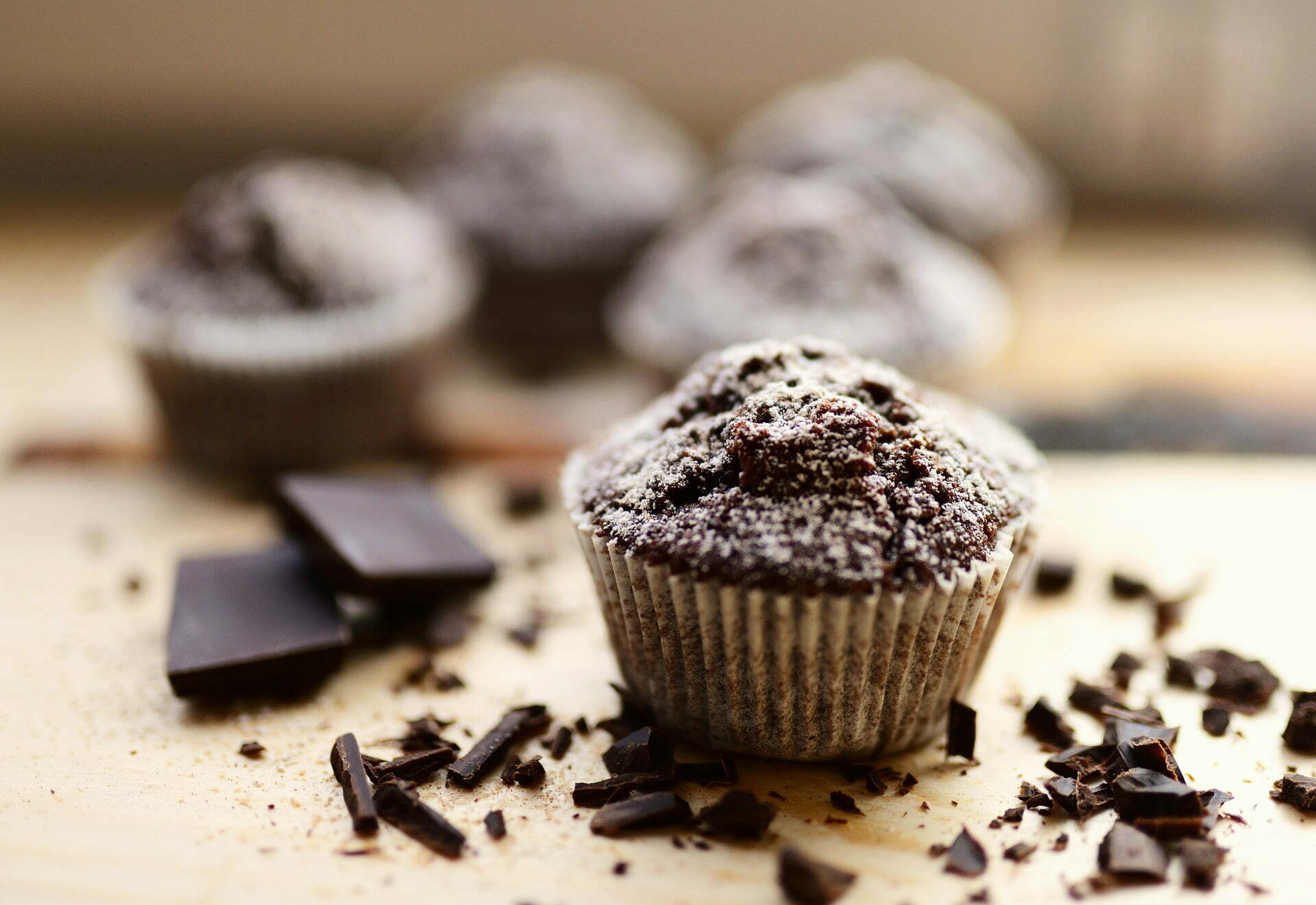 Muffin al cioccolato in friggitrice ad aria, sono così soffici che non lascerai mai più questa ricetta
