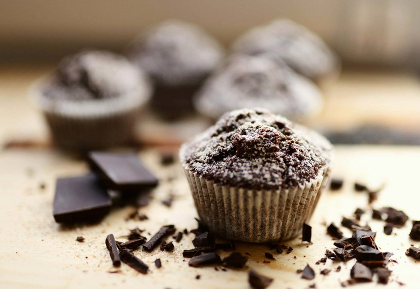 Muffin al cioccolato in friggitrice ad aria, sono così soffici che non lascerai mai più questa ricetta preview