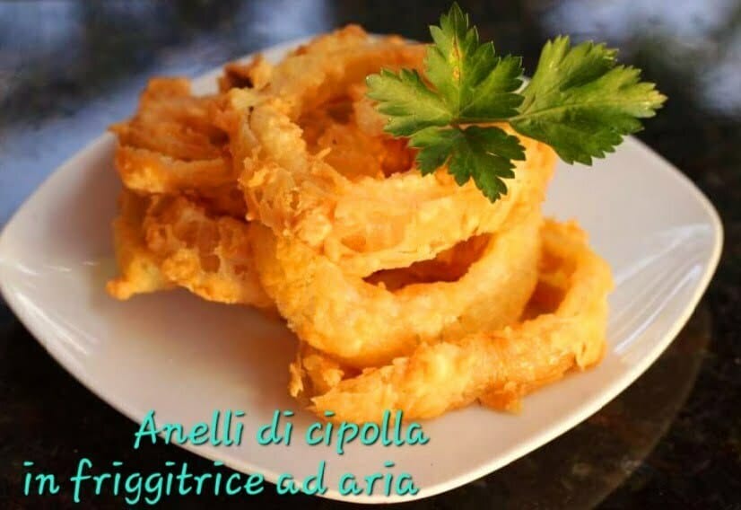 Anelli di cipolla in friggitrice ad aria, croccantissime fuori article-post
