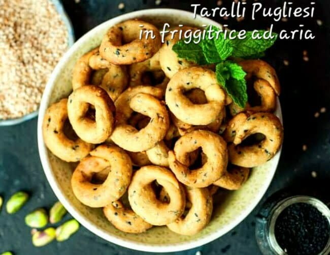 Taralli pugliesi in friggitrice ad aria, non servirà bollirli preview