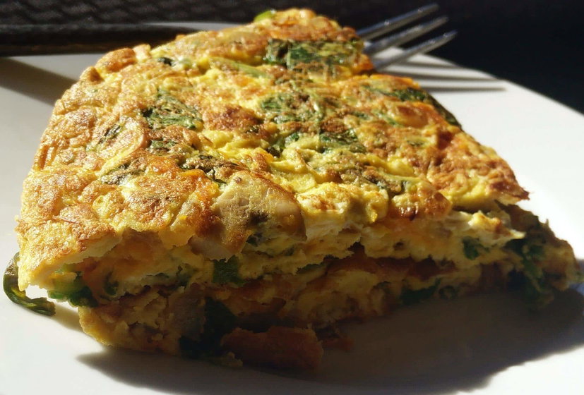 Frittata di asparagi in friggitrice ad aria preview