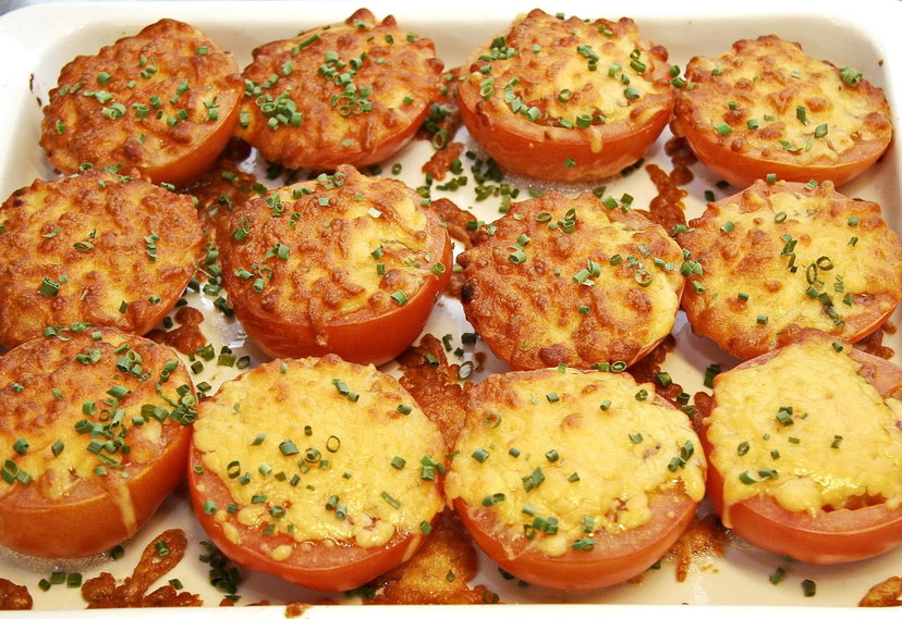 Pomodori ripieni di purè in friggitrice ad aria preview