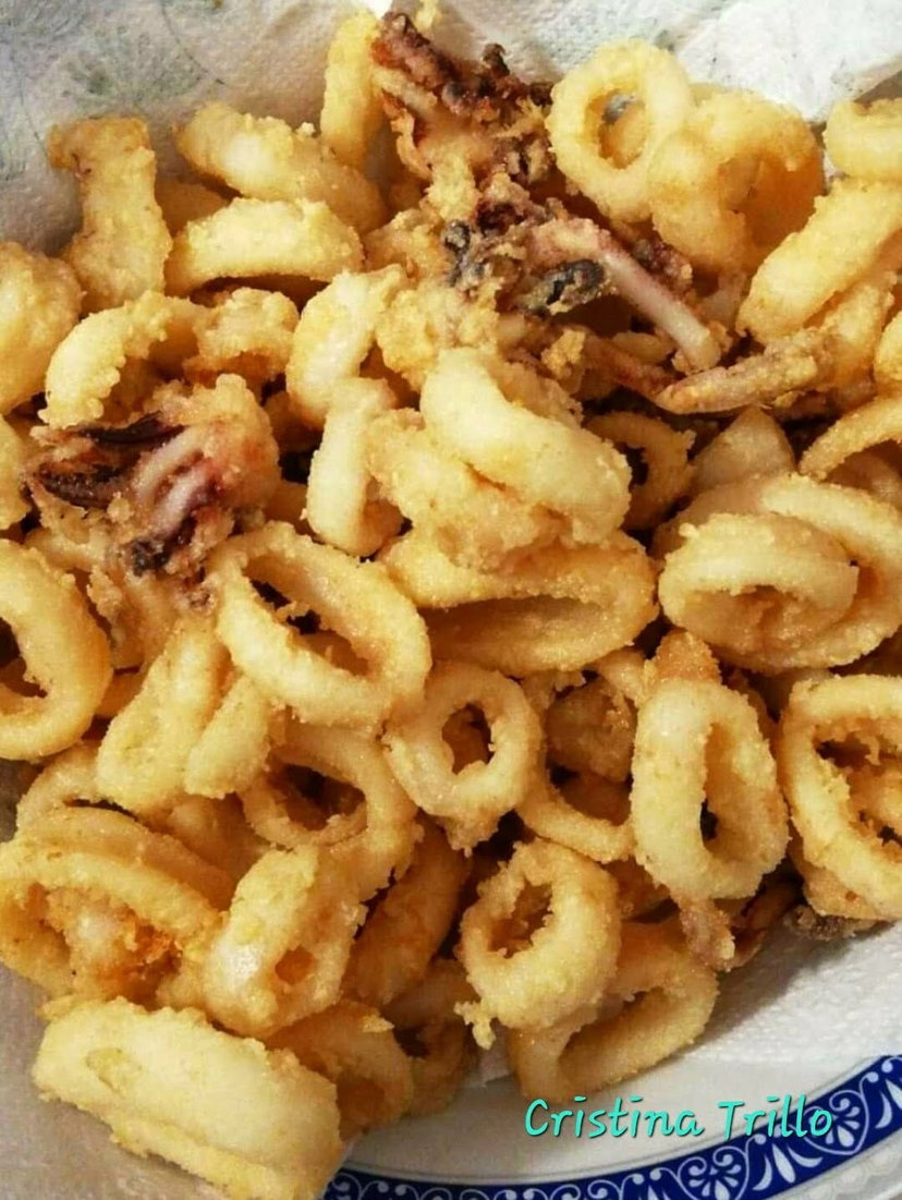 Frittura di calamari in friggitrice ad aria, senza olio se usi questo ingrediente preview