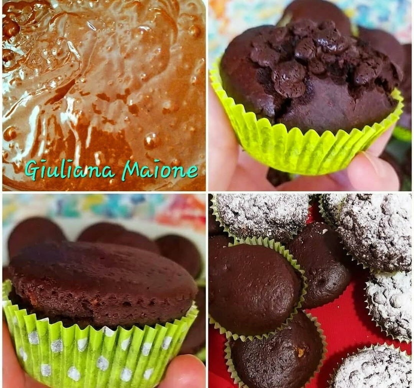 Muffin al cacao e amaretti in friggitrice ad aria, i più golosi al mondo preview
