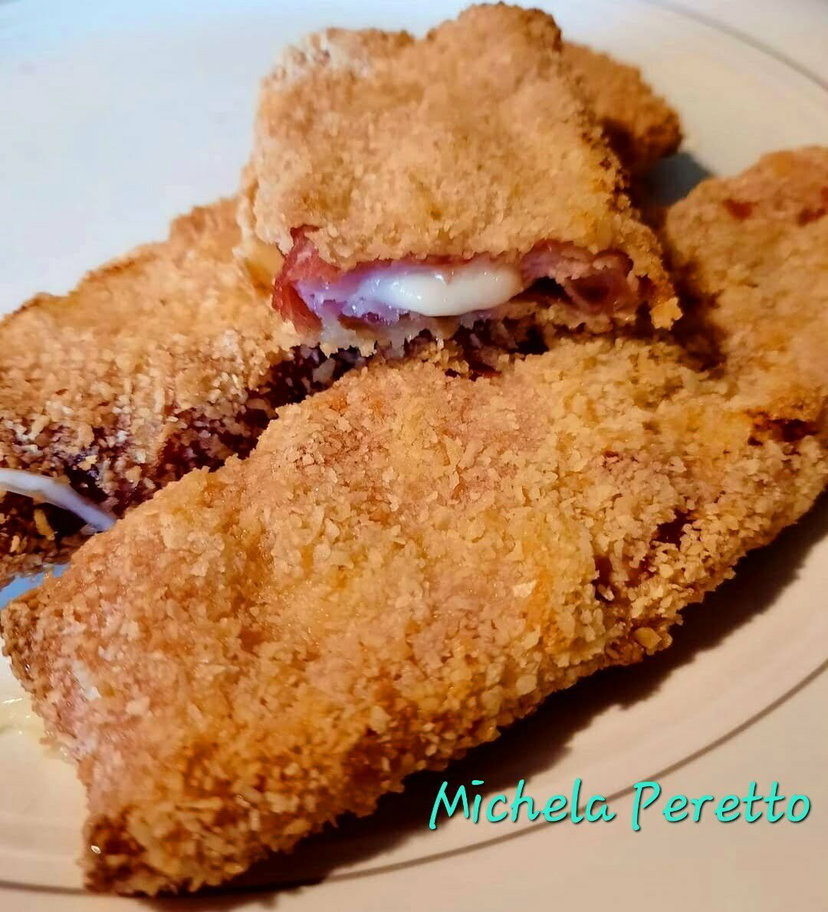 Involtini di prosciutto cotto in friggitrice ad aria, leggeri e buonissimi con cuore filante preview