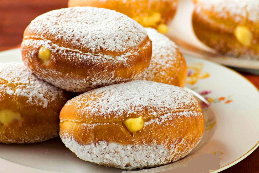 Bomboloni alla crema pasticcera in friggitrice ad aria, prova la ricetta della nostra crema con 1 solo uovo preview