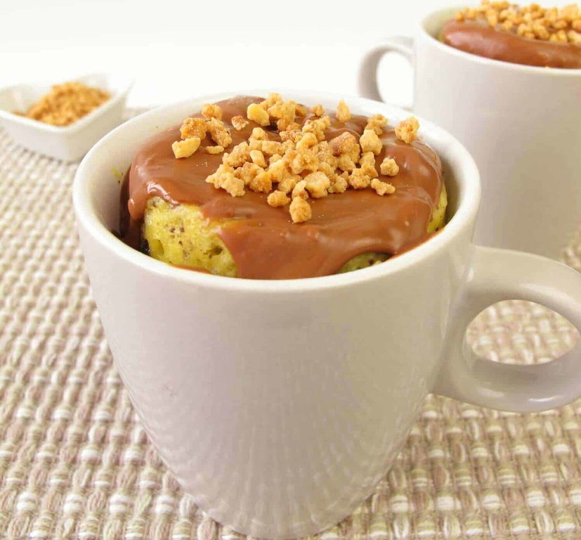 Torta in tazza in friggitrice ad aria, prova la ricetta della nostra mug cake preview