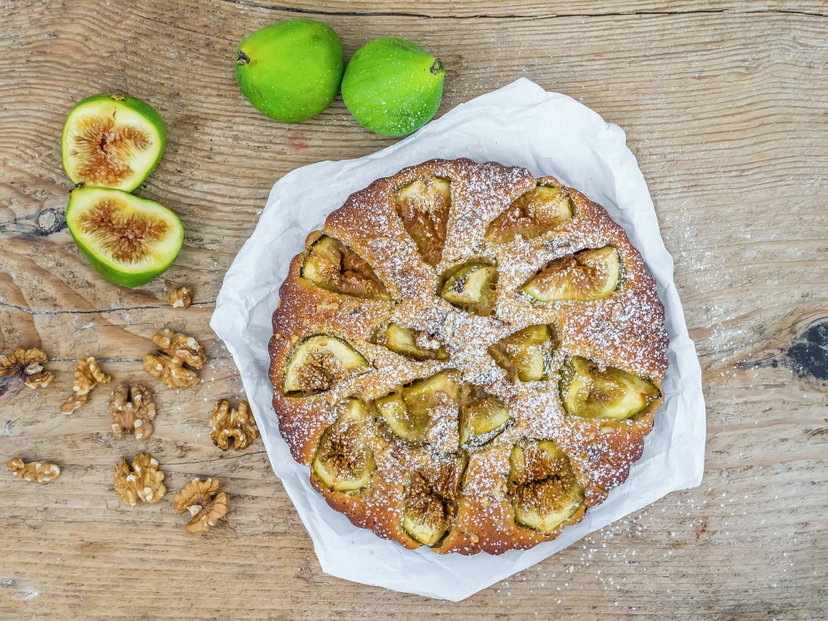 Torta ai fichi in friggitrice ad aria, una fetta tira l’altra preview