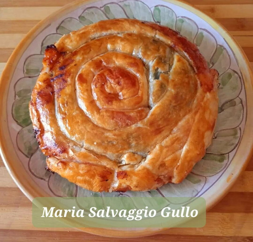 Torta salata a spirale in friggitrice ad aria, buona e facilissima preview