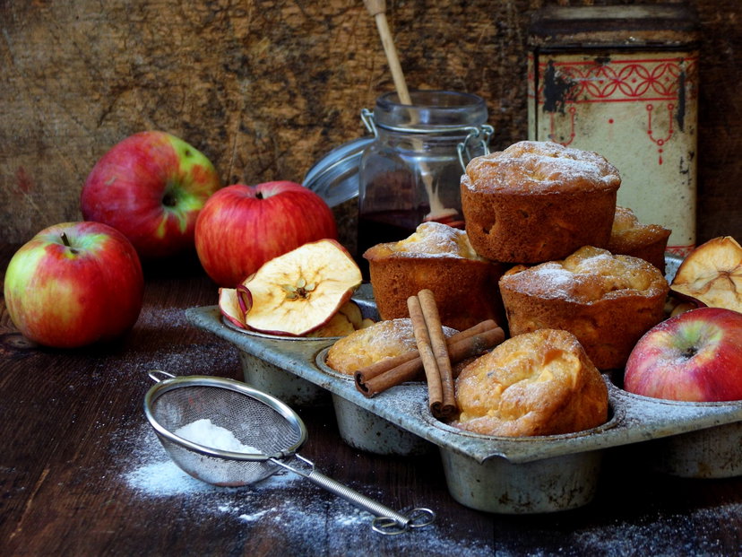 Muffin di mele in friggitrice ad aria, la colazione è pronta preview