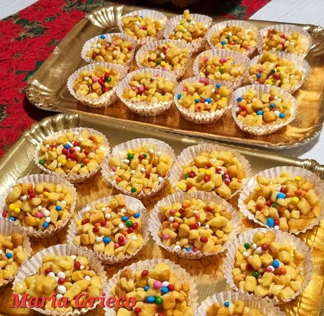 Cestini di struffoli in friggitrice ad aria, i dolci di Natale monoporzione article-post