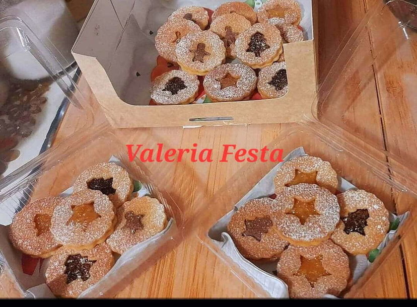 Biscotti natalizi occhi di bue in friggitrice ad aria, idee regalo preview