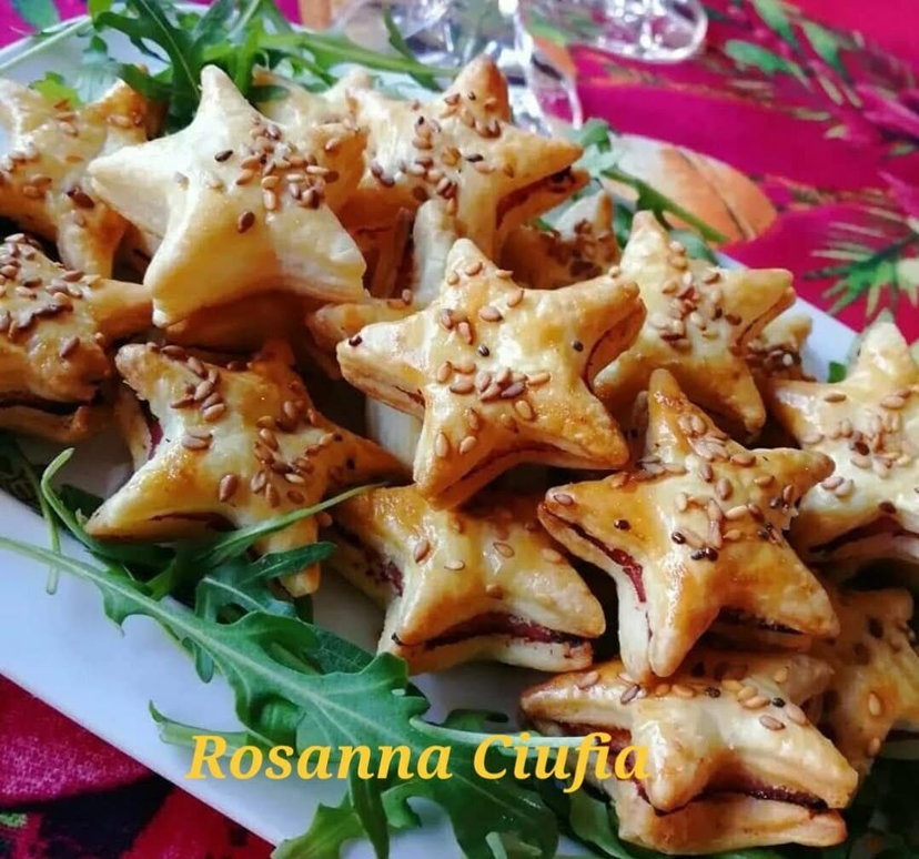 Stelle di pasta sfoglia in friggitrice ad aria preview