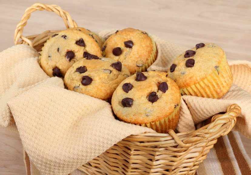 Muffin con gocce di cioccolato in friggitrice ad aria, ricetta COLLAUDATA preview