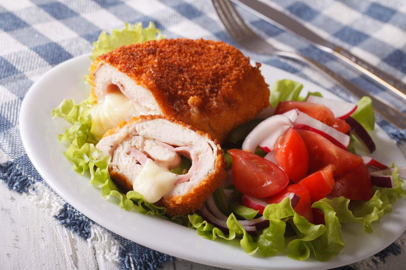 Involtini di pollo filanti in friggitrice ad aria preview