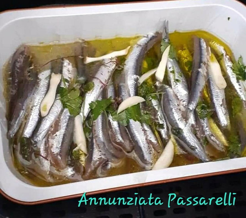 Alici al guazzetto in friggitrice ad aria, sane e buonissime preview