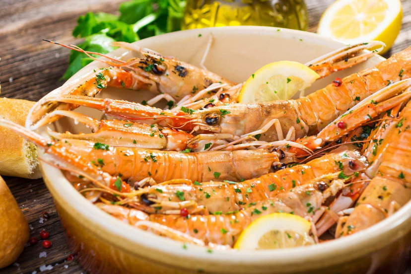 Scampi in friggitrice ad aria preview