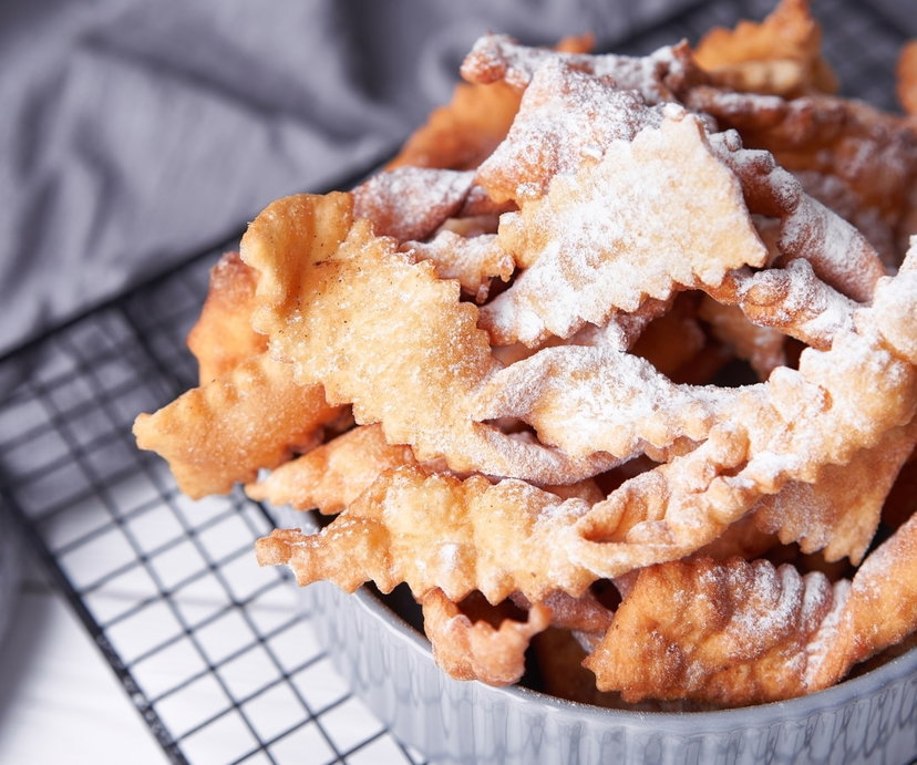 Chiacchiere con le bolle in friggitrice ad aria, 2 trucchi incredibili preview
