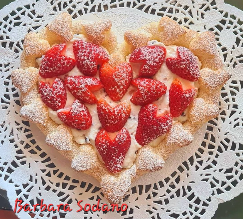 Torta cuore San Valentino in friggitrice ad aria, 15 minuti e il dolce è pronto preview