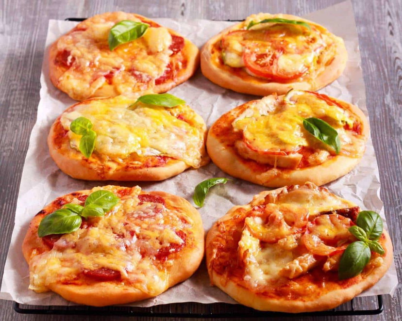 Pizzette rosticceria siciliana in friggitrice ad aria, morbide come quelle al bar preview