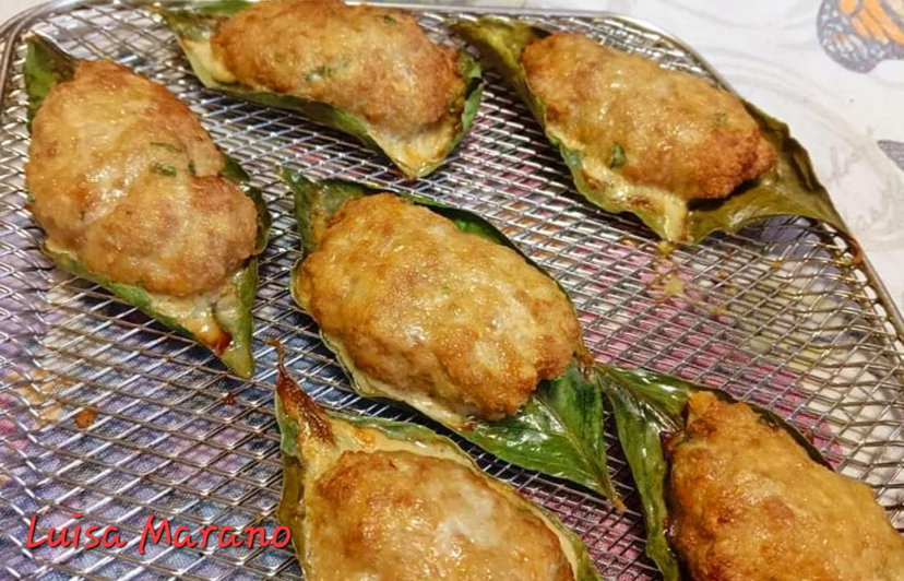 Polpette di carne su foglia di limone in friggitrice ad aria. Scopri il nostro trucco preview