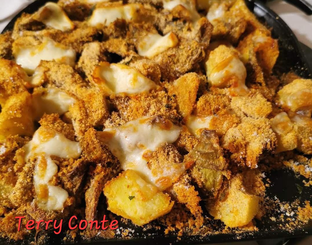 Carciofi patate e provola in friggitrice ad aria article-post
