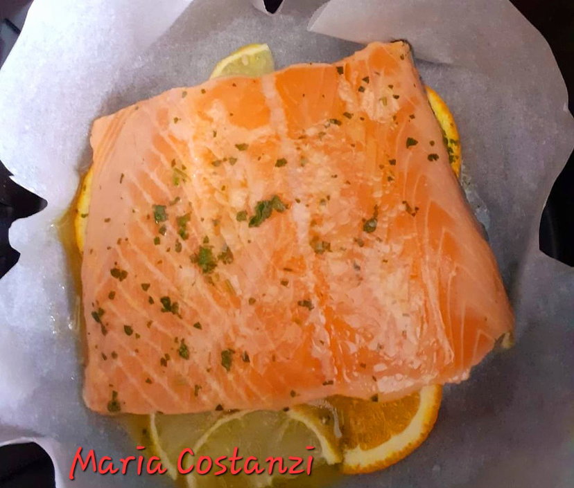 Salmone agli agrumi in friggitrice ad aria preview
