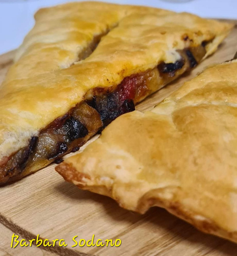 Pasta sfoglia alla parmigiana in friggitrice ad aria preview