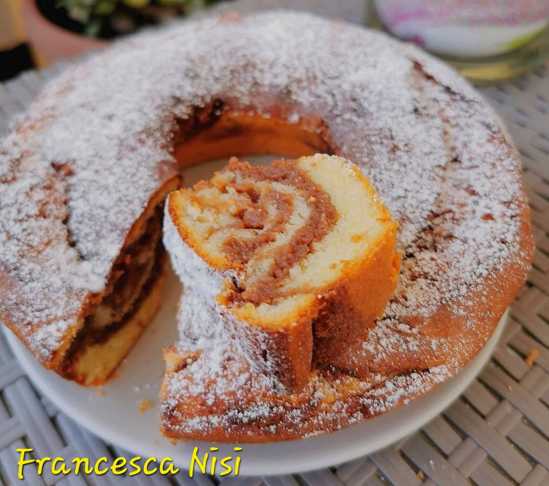 Ciambellone bicolore in friggitrice ad aria, questa è l’unica ricetta per farlo morbidissimo