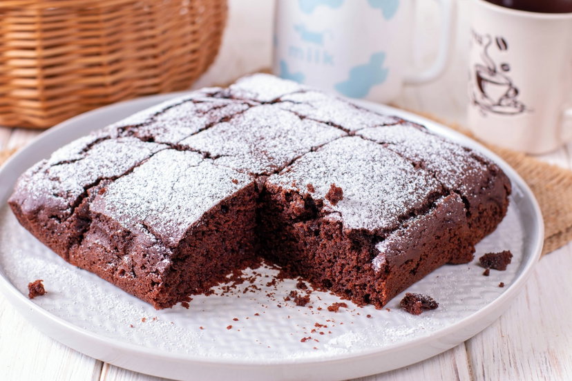 Torta al cacao in friggitrice ad aria, soffice da sciogliersi in bocca preview