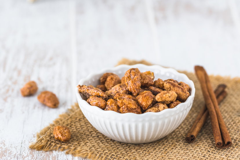 Mandorle e nocciole caramellate o pralinate in friggitrice ad aria preview