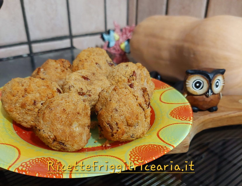 Polpette di cavolfiore e fagioli in friggitrice ad aria, il piatto vegan preview