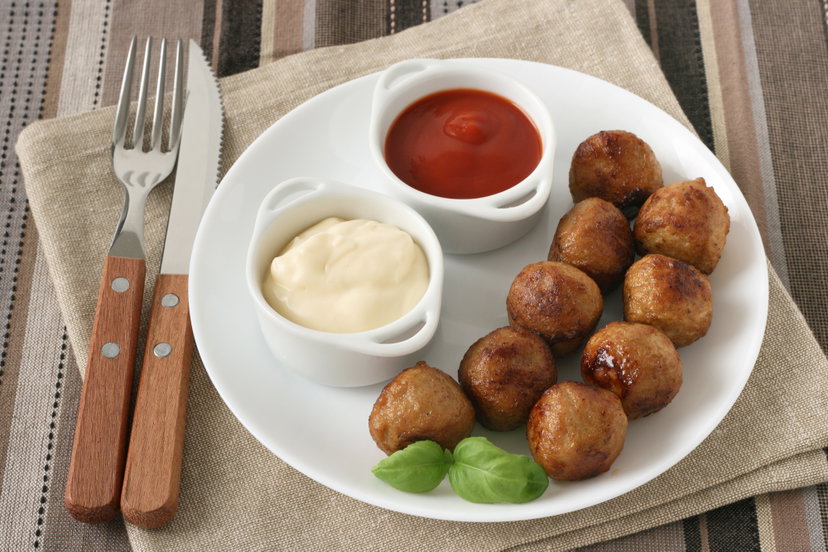 Polpettine di pollo al parmigiano in friggitrice ad aria preview