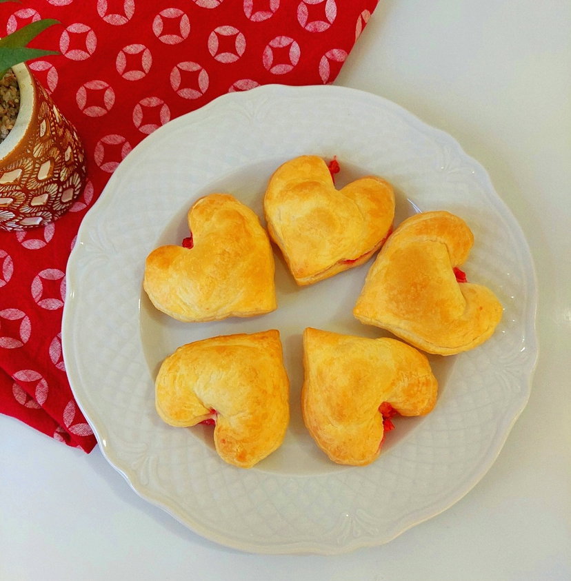 Cuori San Valentino in friggitrice ad aria, ho utilizzato la Cosori Turbo blaze per un salato perfetto preview