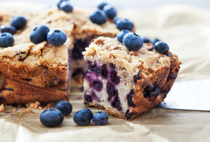 Torta di mirtilli in friggitrice ad aria preview