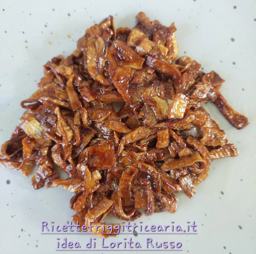 Cipolla pralinata di LORITA in friggitrice ad aria ( O croccante di cipolla ) preview