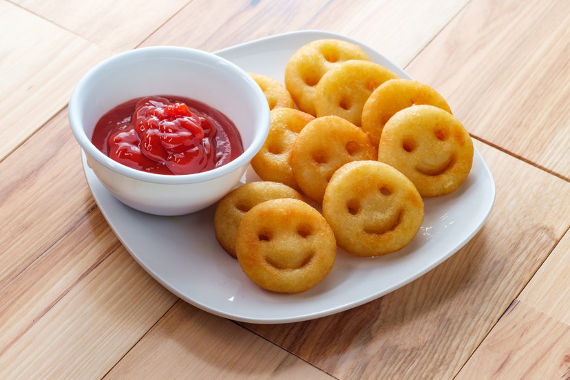 Patate sorriso in friggitrice ad aria preview