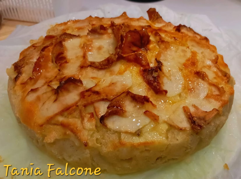 Torta di mele cremosa in friggitrice ad aria preview