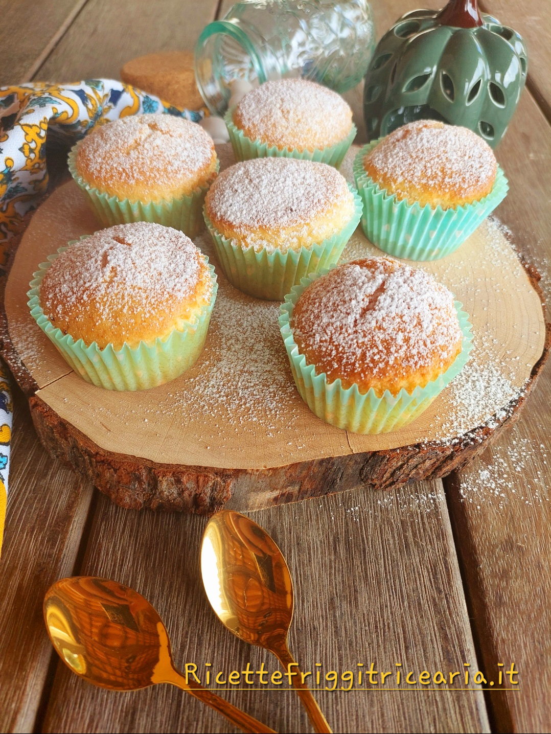 Muffin al cocco in friggitrice ad aria [ videoricetta ]