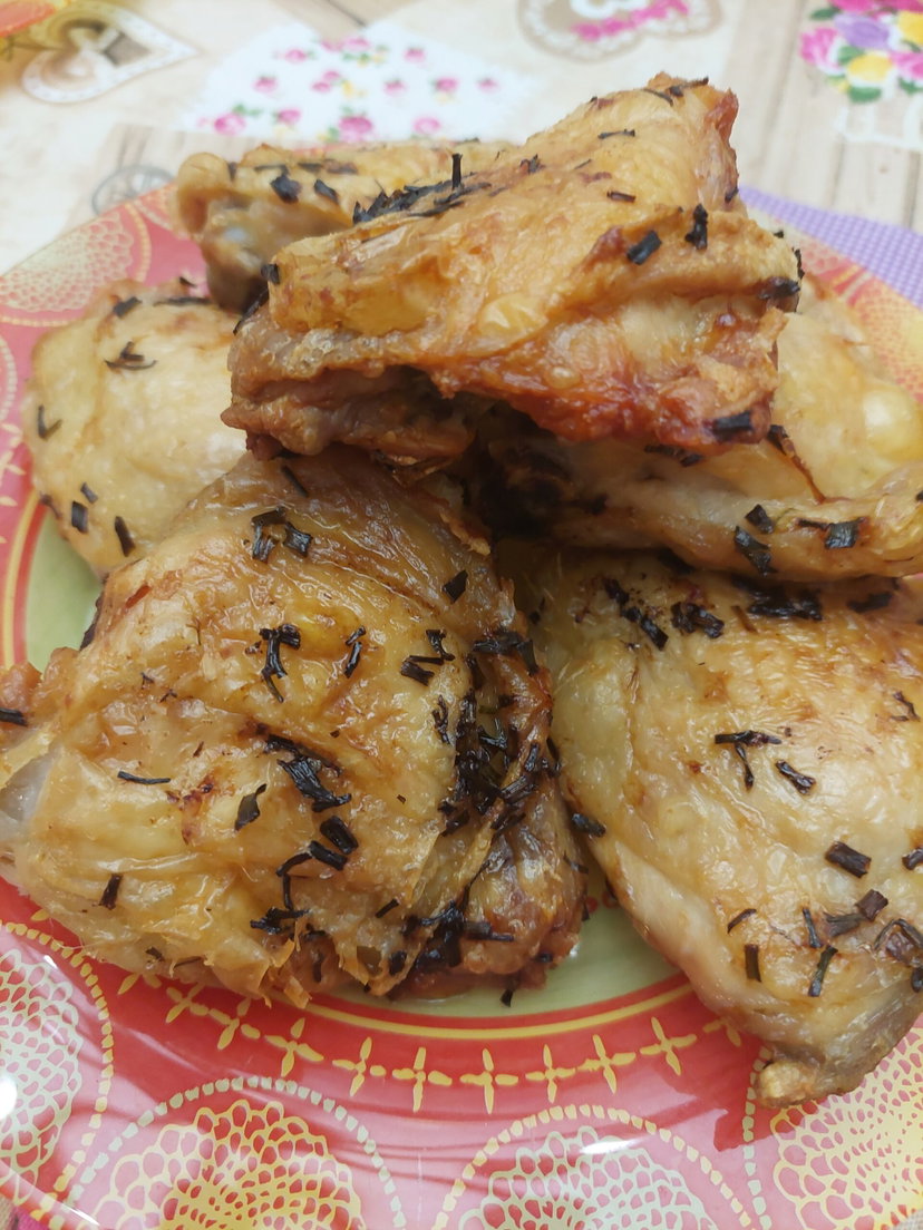Sovraccosce di pollo croccanti in friggitrice ad aria preview