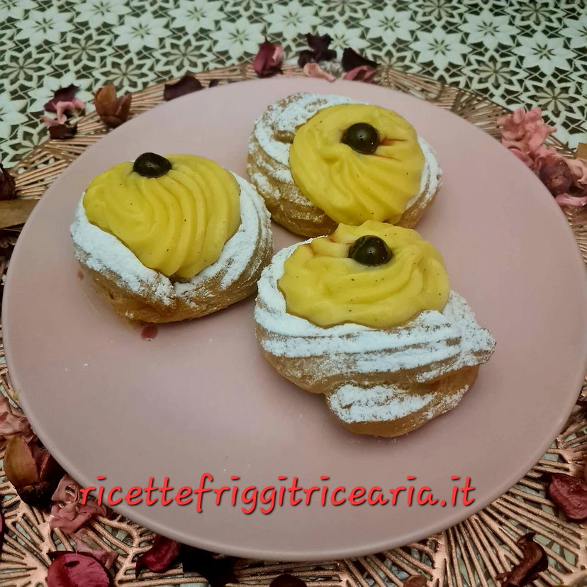 Zeppole giganti in friggitrice ad aria: Ricetta e consigli per un dolce perfetto preview