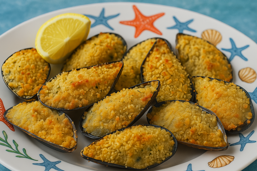Così buone che spariscono: la ricetta facile delle cozze gratinate ad aria preview