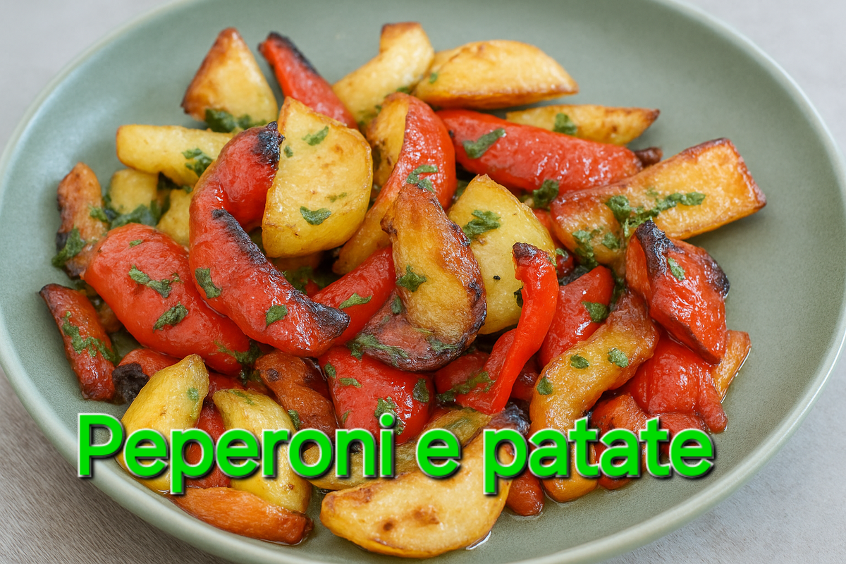 Peperoni e patate in friggitrice ad aria in soli 25 minuti? Ecco la ricetta velocissima article-post