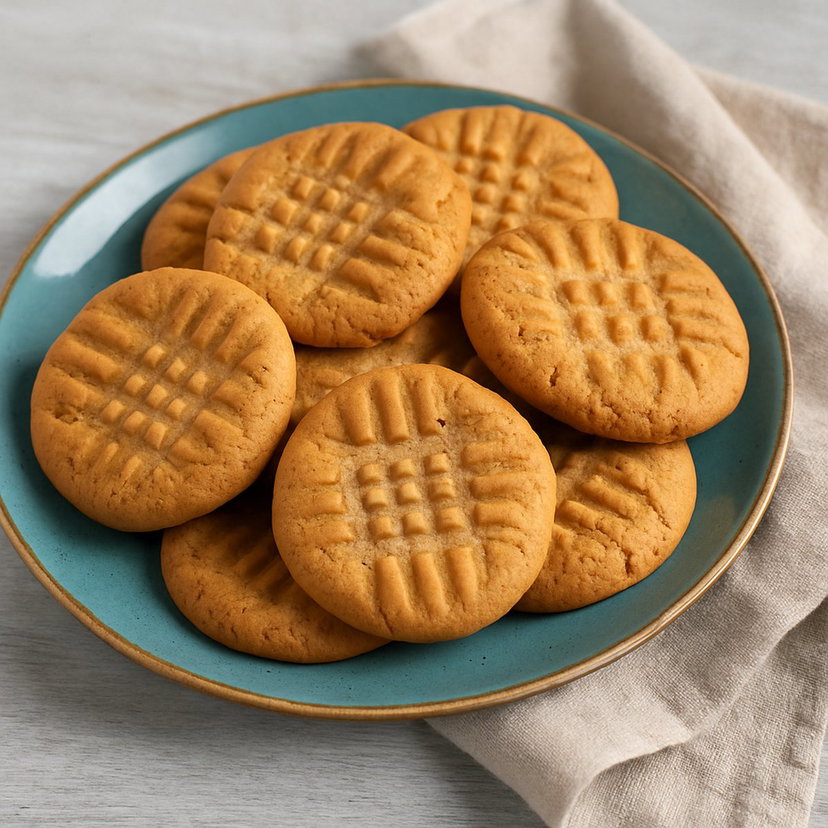 Biscotti al burro di arachidi in friggitrice ad aria preview