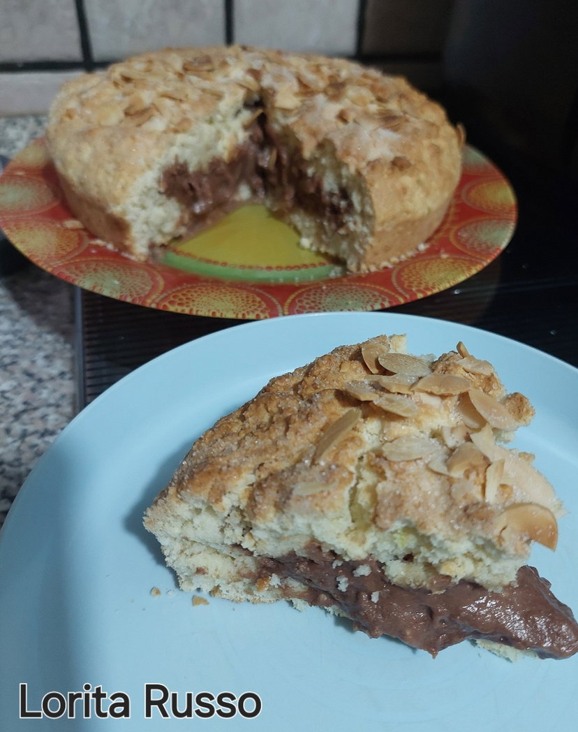 Crostata soffice con ricotta e Nutella, e impasto per biscottoni in airfryer preview