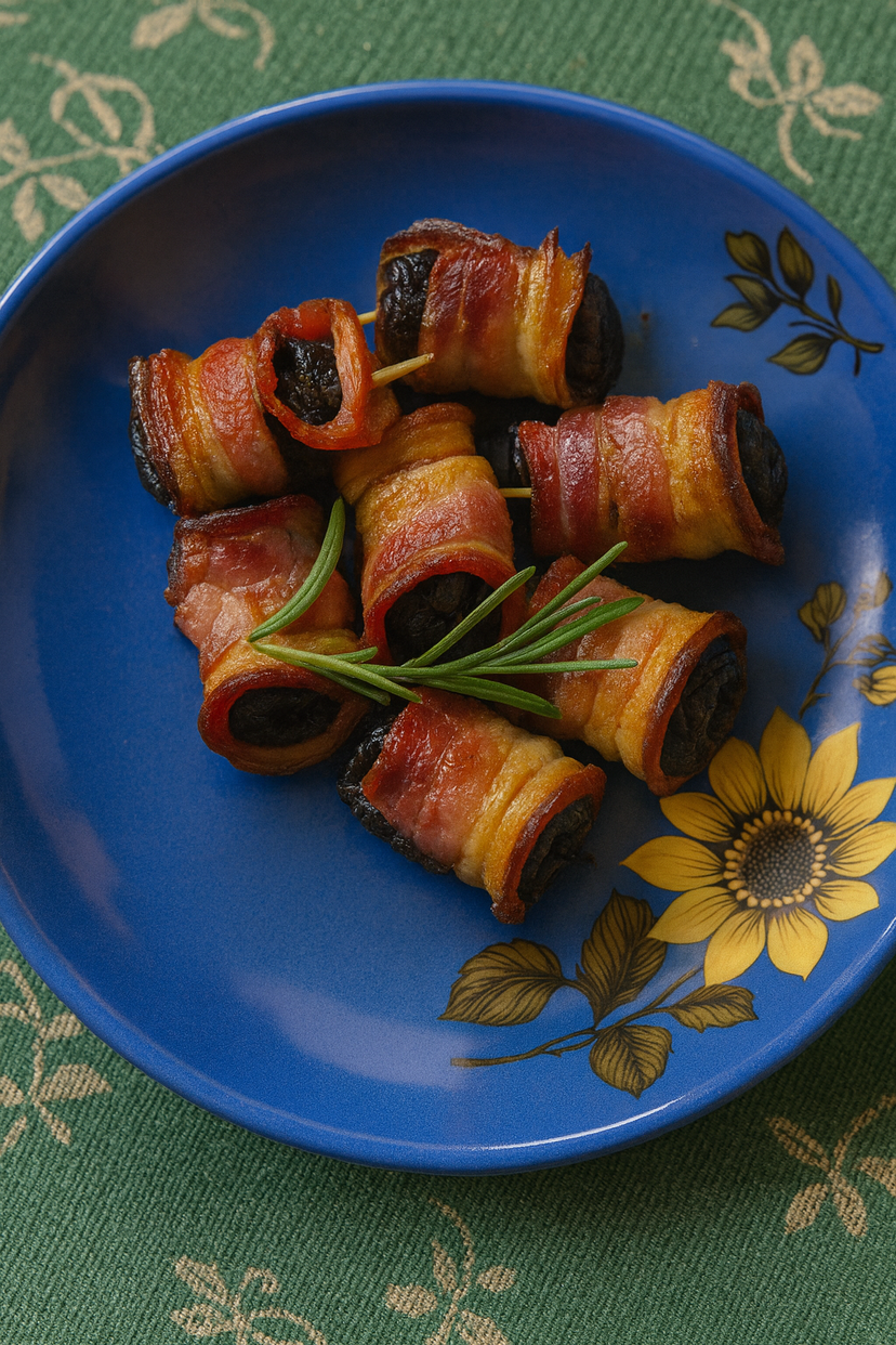 Bacon con prugne in friggitrice ad aria: l’antipasto che conquista tutti preview