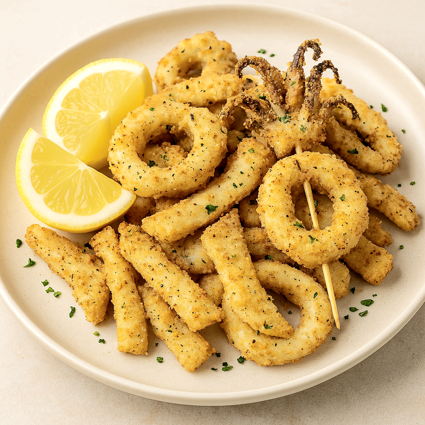 Mai più gommosi. La salamoia che trasforma seppie e calamari in friggitrice ad aria preview