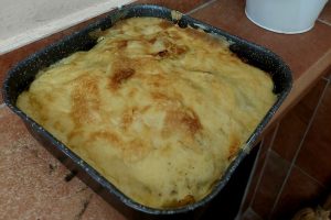 Lasagne ricotta e zucchine in friggitrice ad aria